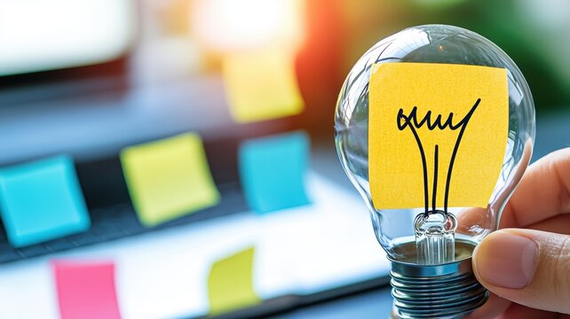 Collaborative Brainstorming Session with Ideas