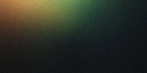 Obraz premium Gradient background with charcoal black and muted olive tones, featuring refined radial gradients and a subtle, serene blur, noise texture effect