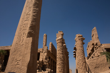 Karnak Temple, Ancient Egyptian Temple. Thebes, Karnak, Luxor, Egypt