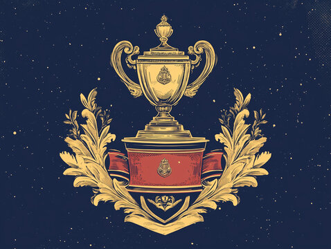 Regal Award Ceremony Invitation with Space for Honorees: Celebrate Achievements with Elegance