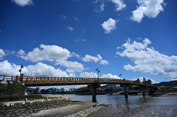 唐津城の城内橋
