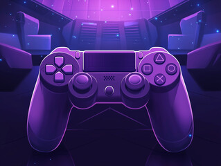 Animated Video Game Tournament Invitation with Space for Details: Challenge and Excite Gamers