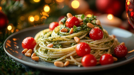 christmas spaghetti