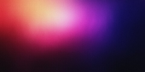 Obraz premium Gradient background with dusk purple and warm ivory tones, with gentle radial gradients and a delicate, airy blur, noise texture effect