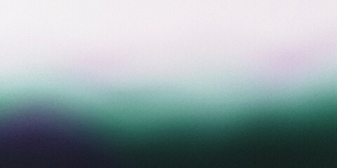 Obraz premium Gradient background with forest green and soft lavender tones, with smooth radial gradients and a gentle blur, noise texture effect