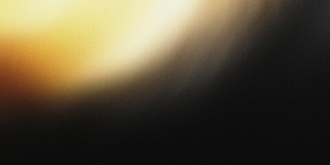 Gradient background with jet black and soft amber tones, with gentle radial gradients and a light, dreamy blur, noise texture effect