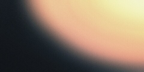 Gradient background with jet black and soft apricot tones, featuring gentle radial gradients and a light, dreamy blur , noise texture effect