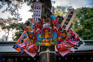 大國魂神社　酉の市の熊手