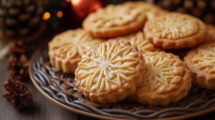 Christmas fluffy mini cakes