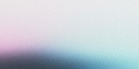 Fototapeta premium Gradient background with pitch black and pastel blue tones, featuring soft radial gradients and a light, airy blur, noise texture effect