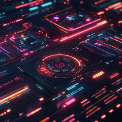 Fototapeta premium computer circuit board