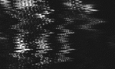 Glitch background. VHS grunge texture. Retro video backdrop. Abstract pixel noise effect. Vector illustration.
