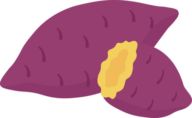 やきいも・さつまいものイラスト素材・秋・スイーツ