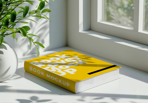 Book Cover Mockup Template