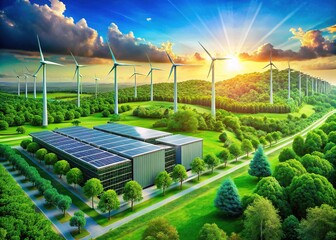 Green Data Centers Revolutionizing Sustainable Computing Practices in Technology Industry