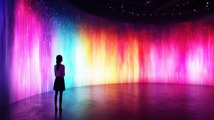 Illuminated Interactions: Dynamic Art Installation with Motion-Activated Lights and Sounds