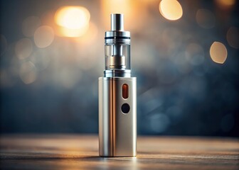 Modern Vape Device in Minimalistic Setting - Sleek Design for Contemporary Lifestyle