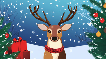 Christmas design elements - doodle xmas symbols vector image