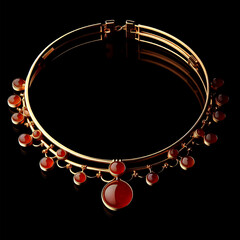carnelian necklace a piece steeped in vibrant character