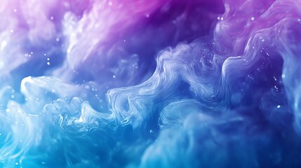 Fototapeta premium Ethereal Swirl: A Captivating Dance of Color and Light