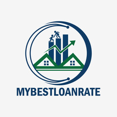 Naklejka premium Logo for real estate home solutions that is a home solution