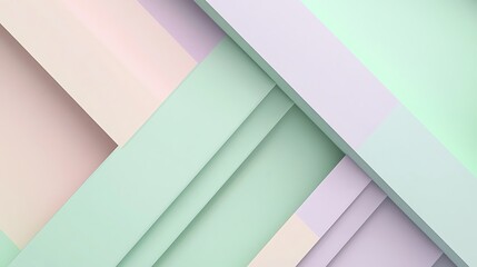 Obraz premium Abstract background with pastel colors and geometric shapes.