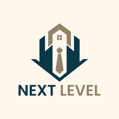 Office Next Level logo icon design Pro vector.
