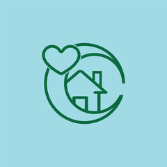  Hospitals and Safe Home Logo design