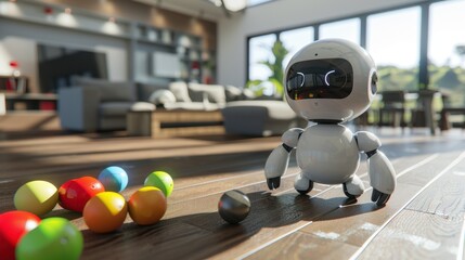 Obraz premium Deep Reinforcement Learning: A hybrid approach where deep learning enhances reinforcement learning, enabling models to optimize actions for cumulative rewards. 