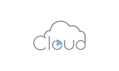 cloud logo, cloud security, web server logo, security logo, domain and hosting service, data center logo