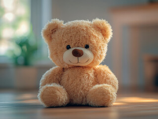 very Cute brown teddy bear