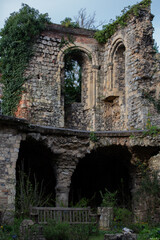Church castle gothic detail stone building architecture landscape