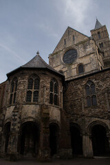Church castle gothic detail stone building architecture landscape