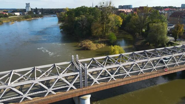 city ​​architecture ancient european Brzeg Poland