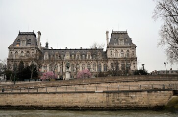 Paris, France 03.23.2017: old architecture in Paris