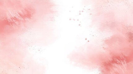 Obraz premium Soft pink watercolor background with blank space for text or design | abstract art, pastel, gradient, romantic, elegant, minimal, digital painting
