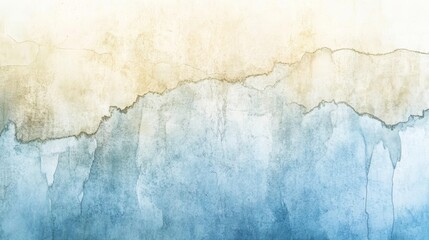 Obraz premium Abstract blue and yellow wall with white background modern minimalist design art texture