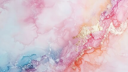 Obraz premium Abstract pink and blue swirling marble background, a vibrant and creative design for art, photography, and decor