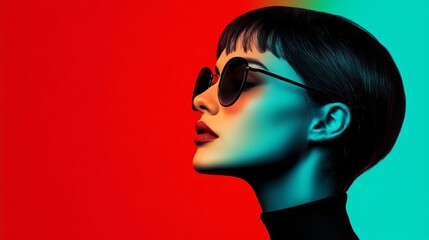 Woman wearing sunglasses summer fashion, travel, and lifestyle photography a