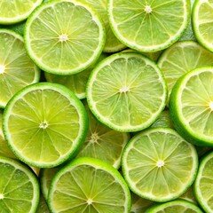 Lime slices background.