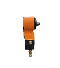 Pneumatic impact wrench. Pistol type pneumatic impact wrench. Construction tool. Pneumatic tool.