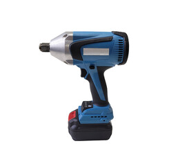 Pneumatic impact wrench. Pistol type pneumatic impact wrench. Construction tool. Pneumatic tool.