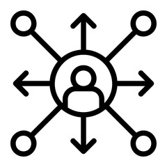 network line icon