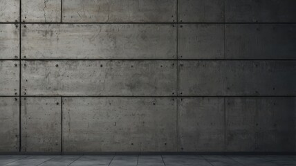 Concrete Wall, Stone, Texture, Texture, Cement, Gray, Gloomy, Industrial	