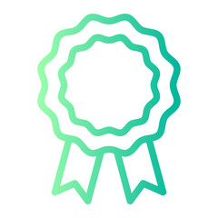 badge gradient icon