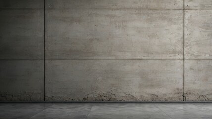 Fototapeta premium Concrete Wall, Stone, Texture, Texture, Cement, Gray, Gloomy, Industrial 