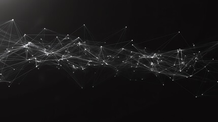 Thin, branching lines that extend outward to connect distant nodes, showing how even distant tags are related in some way.
