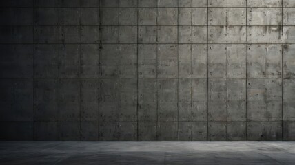 Fototapeta premium Concrete Wall, Stone, Texture, Texture, Cement, Gray, Gloomy, Industrial 