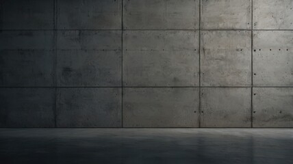 Fototapeta premium Concrete Wall, Stone, Texture, Texture, Cement, Gray, Gloomy, Industrial 