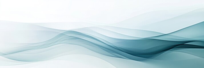 Abstract Blue and Grey Wave Pattern Background